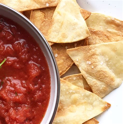 Crunchy Air Fryer Tortilla Chips With Seasoning Choices More Momma