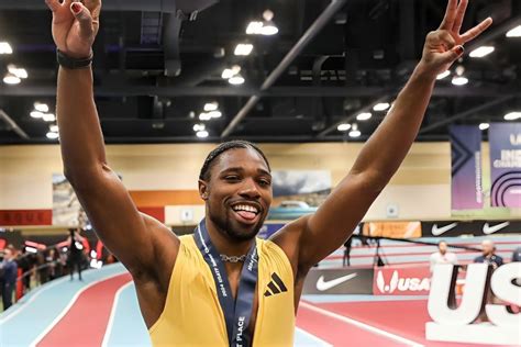 Noah Lyles M World Record Davita Bonnibelle