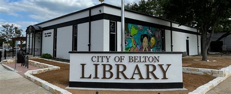 belton public library belton tx