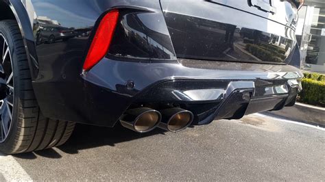 2021 BMW X5 M Competition Exhaust Clip YouTube