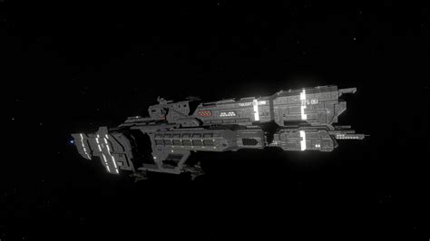 Completed 1 1 Scale Unsc Charon Class Light Frigate Workshop Link In The Comments R