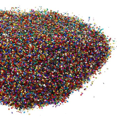 Diamantina 1mm Acabado Metalico Manualidades 50g Mylin 1pz Color Multi