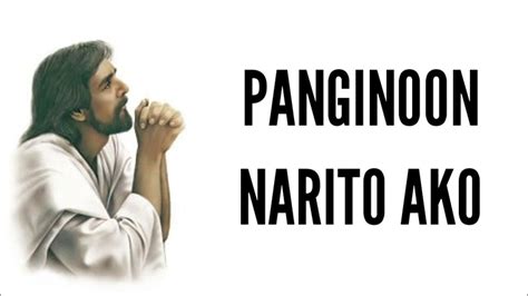 Panginoon Narito Ako By Fr Danny Isidro Sj And Fr Nemy Que Sj With Lyrics Youtube