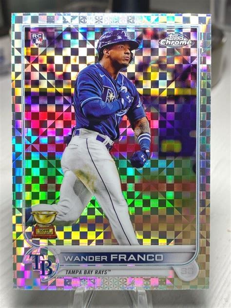 2022 Topps Chrome X Fractor Wander Franco 35 Tampa Bay Rays EBay