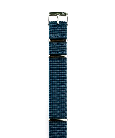 Seal Nato Strap Textile Nato Strap In Dark Blue Vild Hamburg