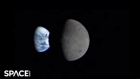 Wow See Artemis 1 Spacecraft S Earth Moon Transit View In Amazing Time