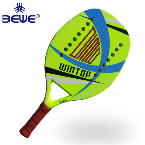 Manufacture Oem K Carbon Fiberglass Beach Tennis Racket China Beach