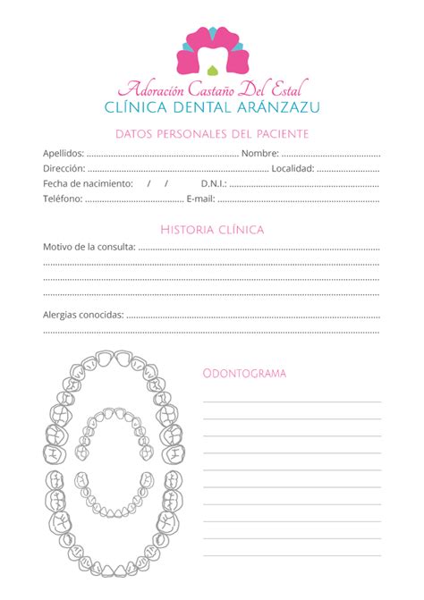 Formato De Historia Clinica Odontologica Wordpress Infoupdate Org