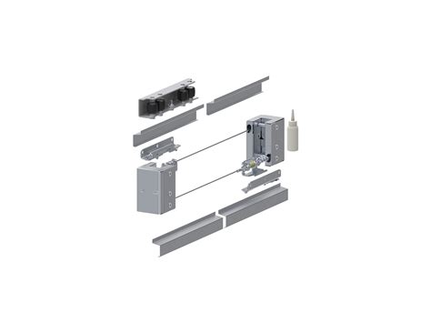 Kit Anta Secondaria Cancello Telescopico 3 Ante Apertura Max 6mt KA5102