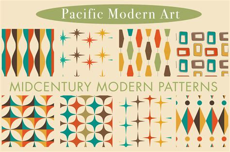 Mid Century Modern Patterns