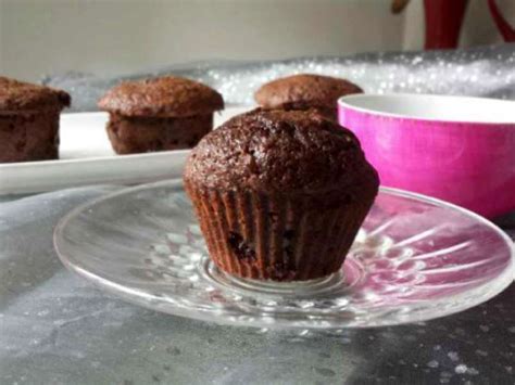 Muffins Chocolat Coeur Fondant Chocolat Blanc Recette Ptitchef