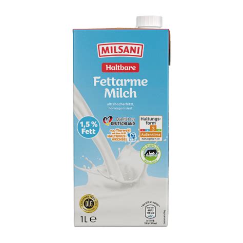 MILSANI Haltbare fettarme Milch günstig bei ALDI Nord