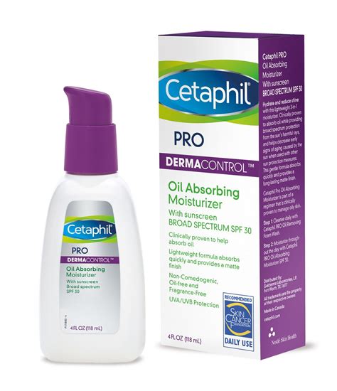 Cetaphil Pro Oil Absorbing Moisturizer Spf 30 Cetaphil Skin Cleanser Products Moisturizer