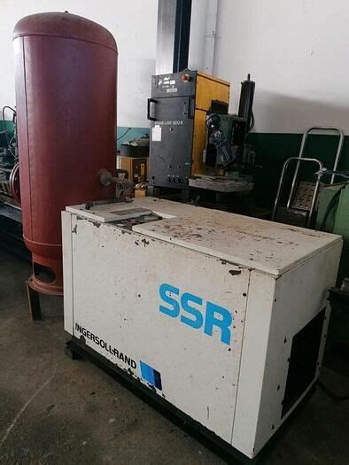 Ingersoll Rand ML18 5 Stationary Compressor For Sale Portugal Marinha