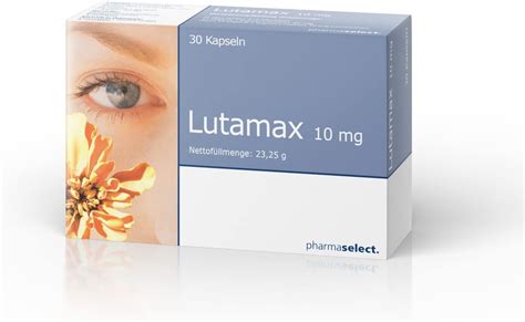 Lutamax Augentabletten Augenkapseln F R Gesundes Sehen Mg