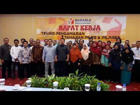 Dukungan Anti Hoax Oleh Keluarga Besar Pengawas Pemilu Prov Kepri