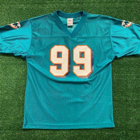 Miami Dolphins Vintage NFL Football Jersey Size: S... - Depop