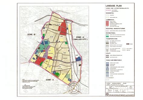 zonal development plan   mpd  dda
