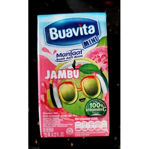 Jual Buavita Jambu 125ml Shopee Indonesia