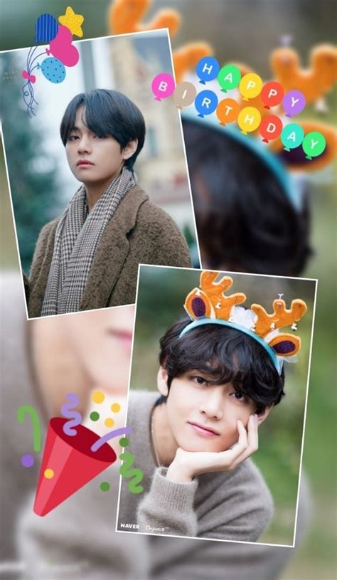 Happy Birthday🎂 My Dear Love😘💜💞 Bts Happy Birthday Kim Taehyung