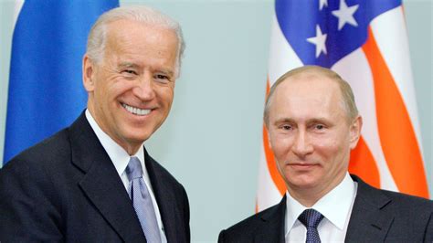 Us President Joe Biden And Russian Leader Vladimir Putin To Meet In