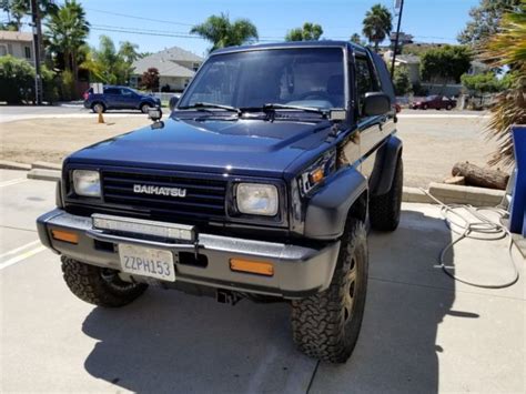 1991 Daihatsu Rocky 4x4 Suv 5 Speed Jdm Ultra Clean 84k Low Miles