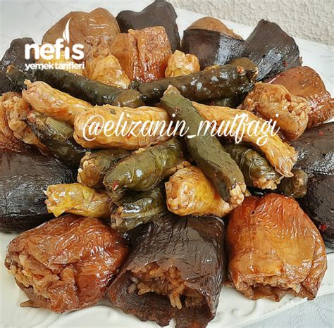 Parmak Yedirten Etli Kuru Dolma Nefis Yemek Tarifleri