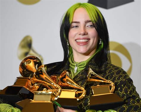 Billie Eilish Hace Historia En Los Gramys