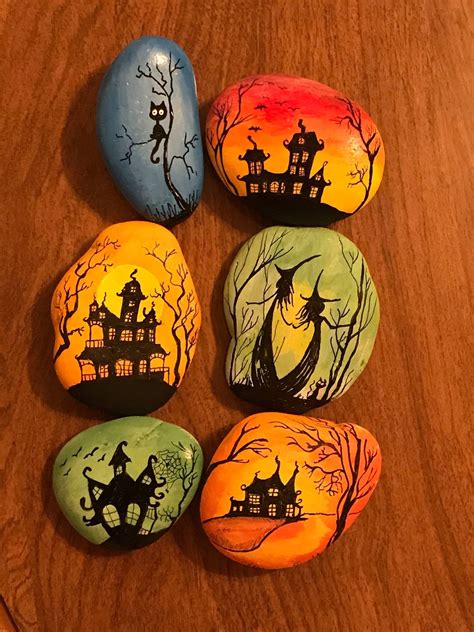 20 Ideas For Halloween Painted Rocks Artofit