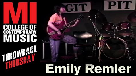 Emily Remler Live Concert Throwback Thursday At Musicians Institute