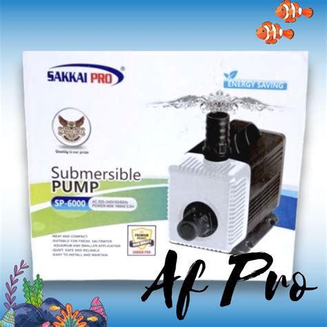 Jual Pompa Kolam Air Mancur SAKKAI PRO SP 6000 Shopee Indonesia