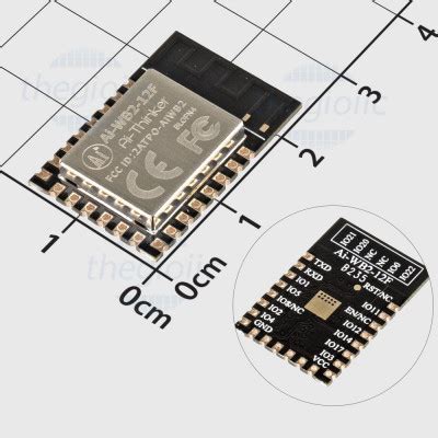 Ai WB2 12F Ai Thinker WiFi Bluetooth Module 276KB SRAM bộ nhớ flash