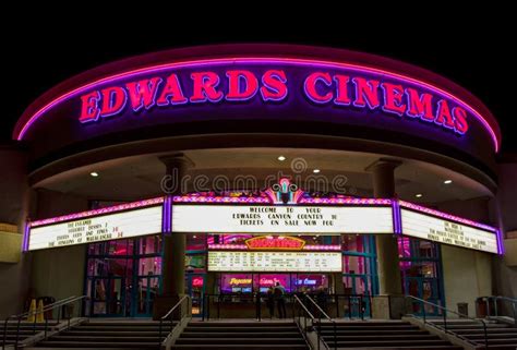 Edwards Cinema Exterior editorial stock image. Image of classical ...