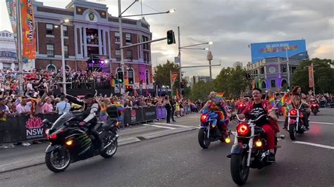 Dykes On Bikes At Sydney Mardi Gras 2020 Youtube