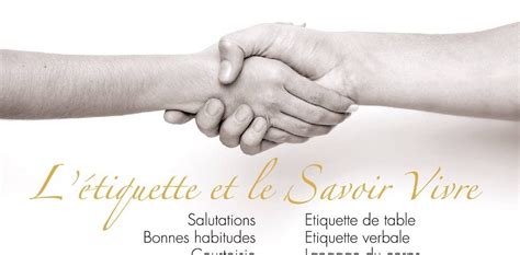 L'étiquette et le Savoir Vivre « Lebtivity