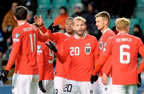 Live Öfb Team Schließt Em Quali Mit 2 0 Sieg In Estland Ab