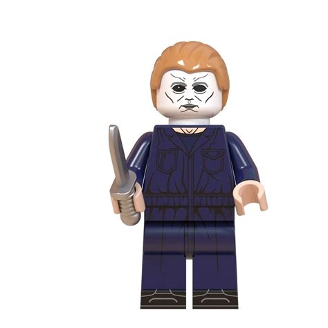 Michael Myers Lego Compatible Horror Halloween Block Figure Minifigure ...