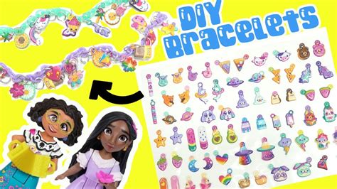 Disney Encanto DIY Puffy Charm Bracelets With Mirabel And Isabela Dolls