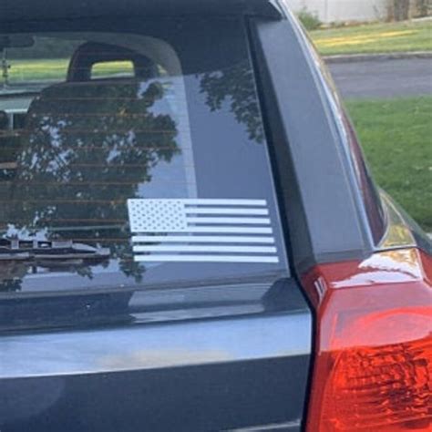 5 x 3 American Flag Decal Vinyl Car Decal Matte or | Etsy