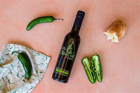 Baklouti Green Chili Pepper Fused Olive Oil Rocky Mountain Olive Oil