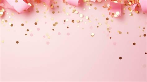 Pink party background with confetti 27547668 Stock Photo at Vecteezy