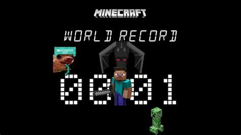 Minecraft World Record Speedrun In Under 10 Minutes Youtube