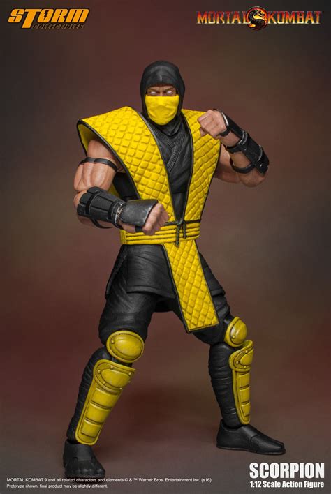 Storm Collectibles Mortal Kombat Scorpion Figure Revision Images The