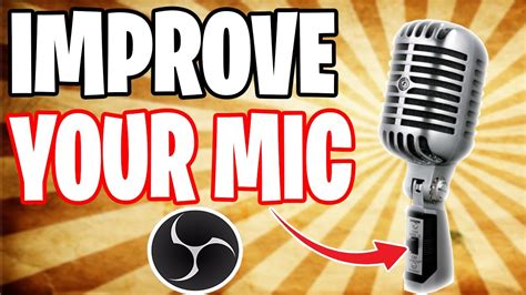 How To Make Any Mic Sound Professional In Obs 🎙️ Easy And Free Youtube