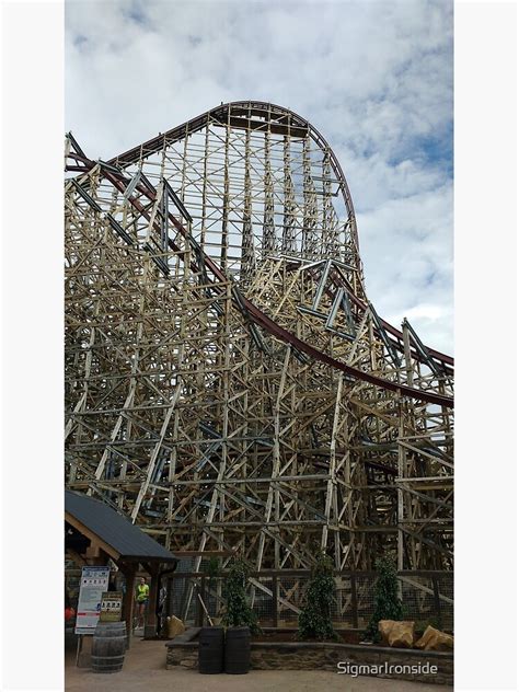 "Steel Vengeance Roller Coaster" Poster for Sale by SigmarIronside | Redbubble