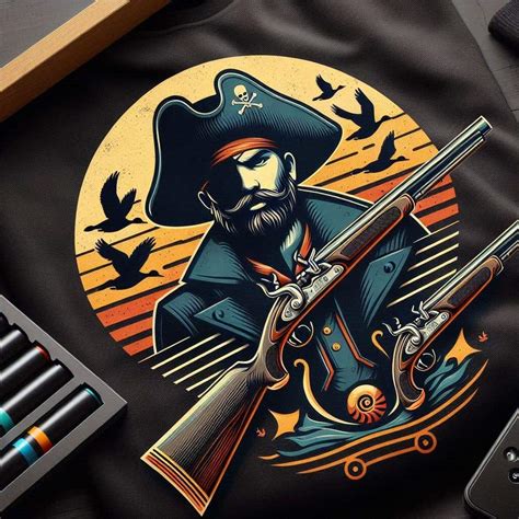 Entry #634 by Yasin5171 for Modern Decorative Pirate Flag Design ...