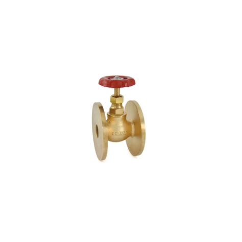 Zoloto Bronze Globe Valve Flanged