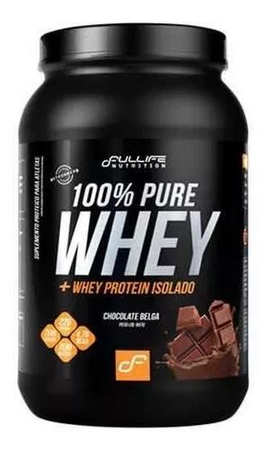 Whey Concentrada G Chocolate Belga Fullife Mercadolivre