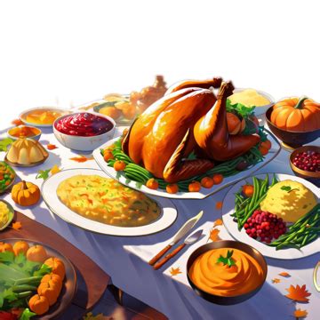 thanksgiving png vector psd  clipart  transparent background