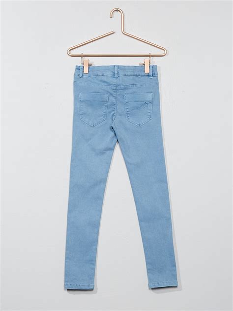 Pantalon Skinny Stretch Bleu Clair Kiabi 10 00